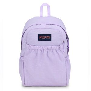(NEW) Jansport Slouch Pack with 15” Laptop Pocket, Pastel Lilac